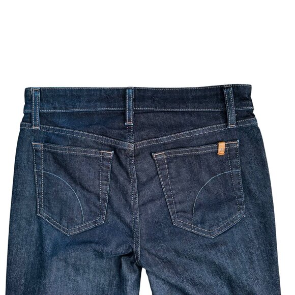 Joe's Jeans Women's Size 27 Braylin Straight Slim Leg Dark Wash Blue Jeans - Picture 4 of 7